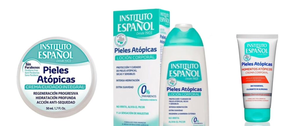 Estituto Español cremas pieles atópicas