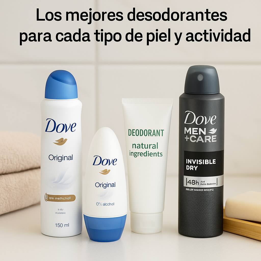 los mejores desodorantes