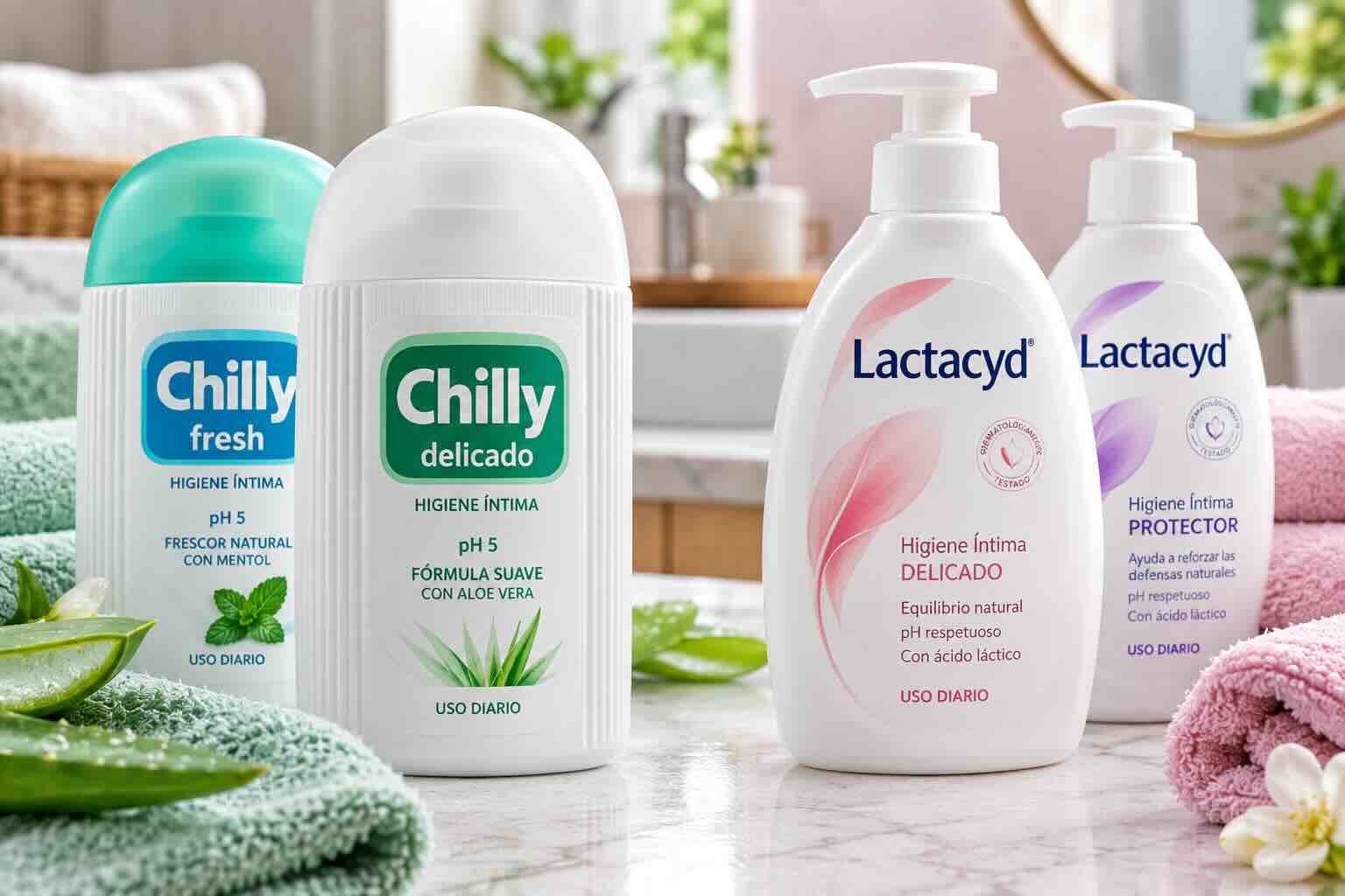Gel íntimo Chilly o Lactacyd: ¿cuál elegir?
